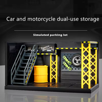 1:14 Diecast Bike Model With Parking Lot