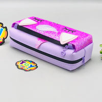 Premium Unicorn Themed Kids Pencil Pouch - Purple