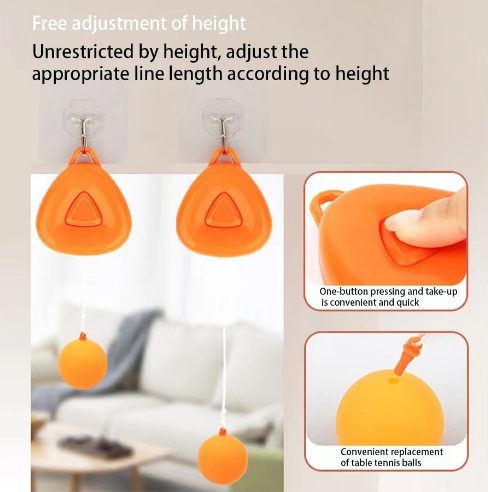 Kids Ping-Pong Trainer Ball Game