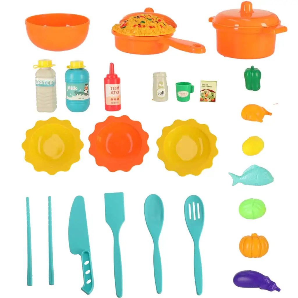 44Pcs Kids Talented Kitchen Set