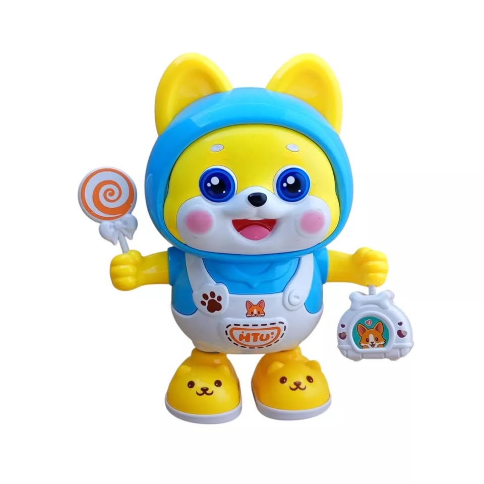 Electric Cute Dancing Dog With Light & Music