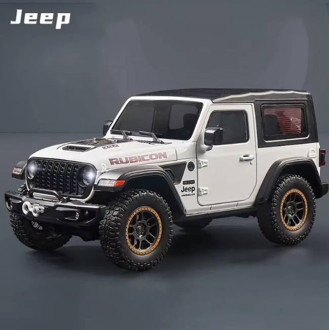 1:18 Diecast Rubicon Wrangler Jeep Model