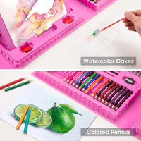 208Pcs Premium Unicorn Kids Super Mega Art Set