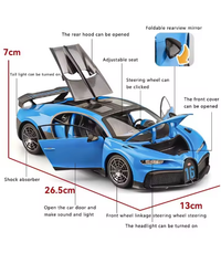 1:18 Diecast Bugatti Chiron Model Car