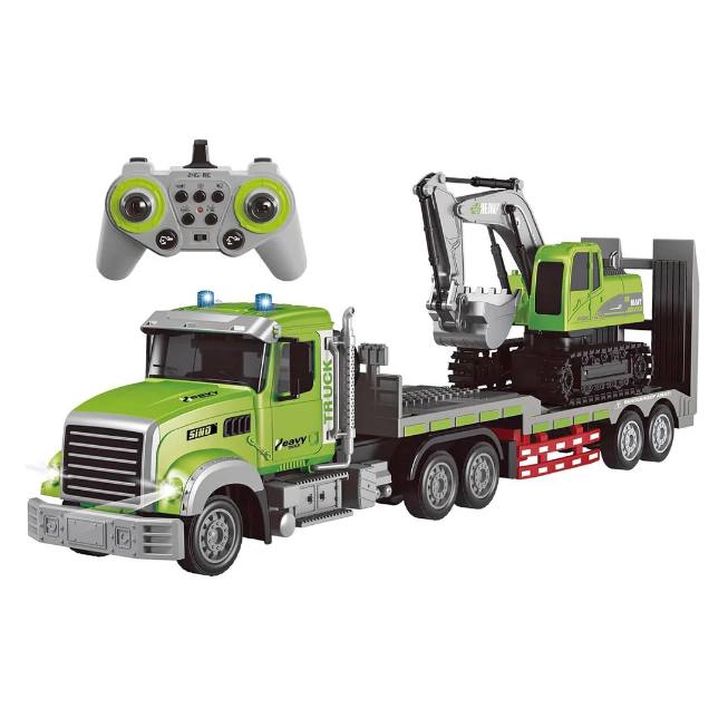 1:12 RC Semi-Traction Transport Excavator Set