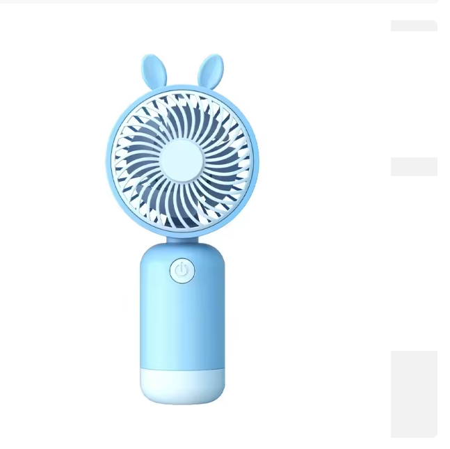 Cartoon Rabbit portable Battery operated Hand Fan