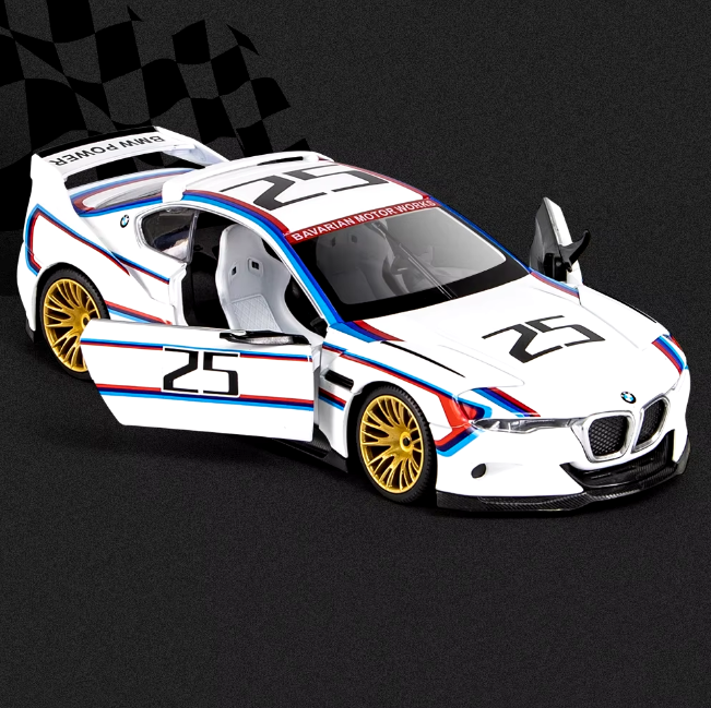 1:24 Diecast BMW 3.0 CSL Hommage R Licensed Model Car