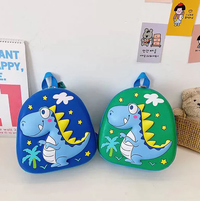 3D Kids Dino Design EVA Backpack - Assortment