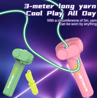 Rechargeable Glow-in-The-Dark Rope Light Shooter Toy