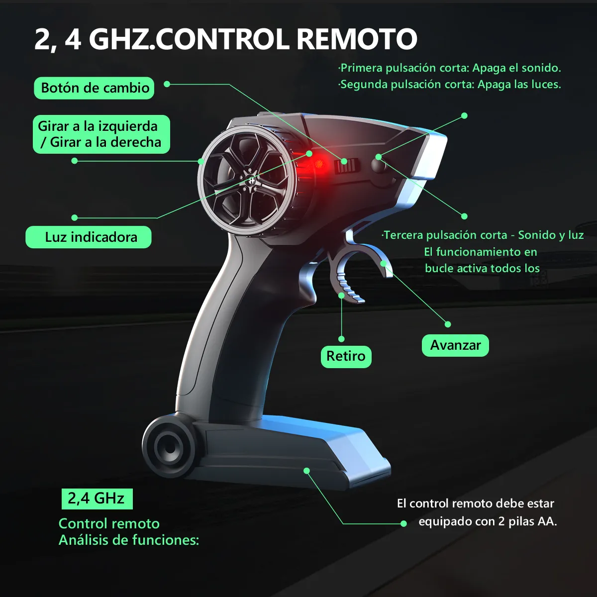 2.4GHz RC 4WD Beast Drift Car