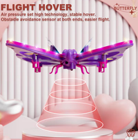 2.4G RC Magic Wand Flying Butterfly With Lights