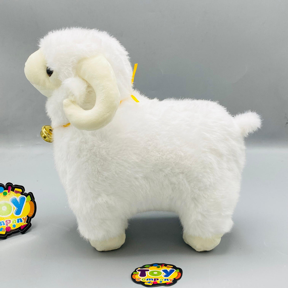9 Inch Premium Sheep Stuff Toy - White