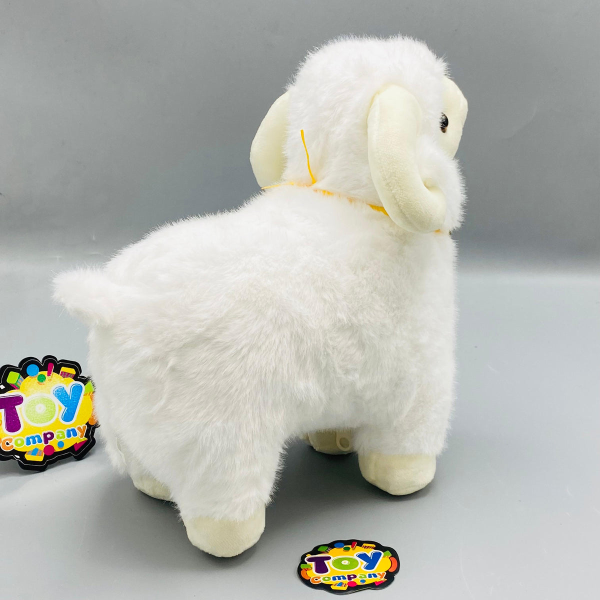 9 Inch Premium Sheep Stuff Toy - White