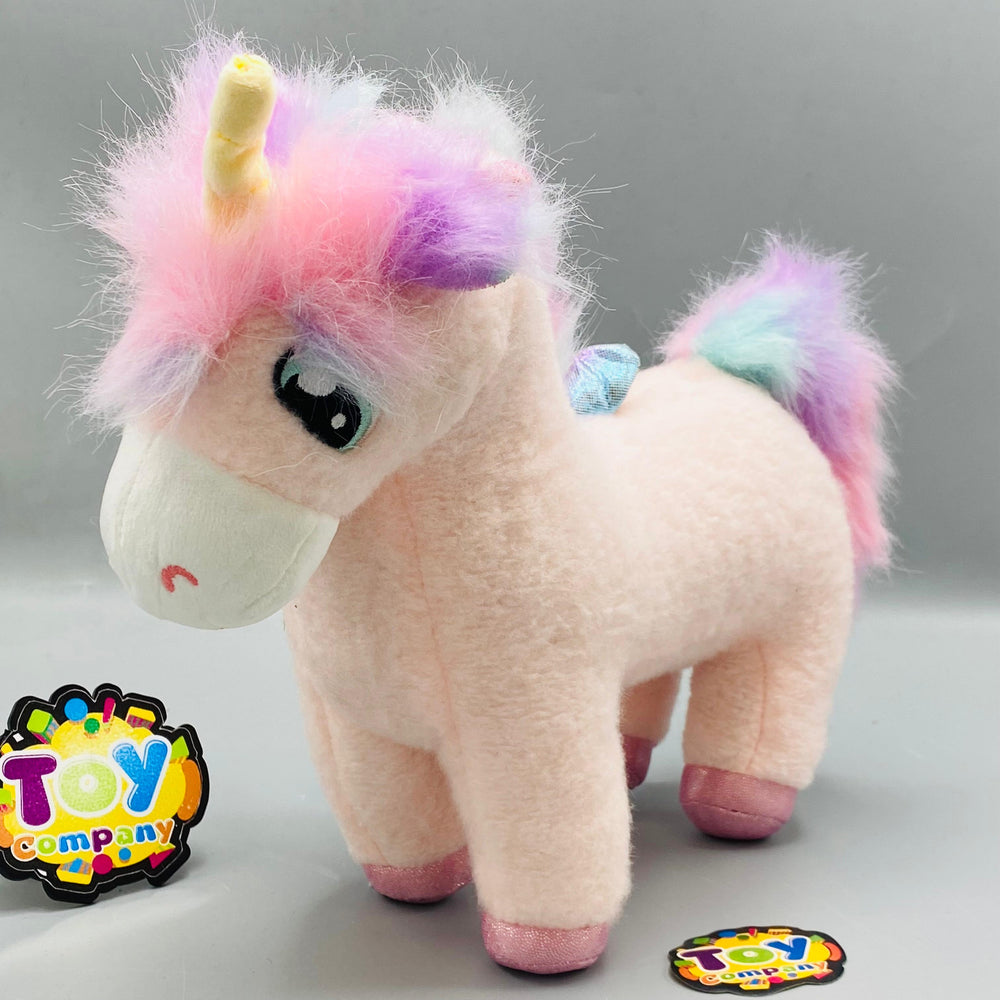 9 Inch Premium Unicorn Stuff Toy - Pink
