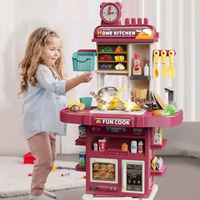 50Pcs Kids Pretend Chef Kitchen Set