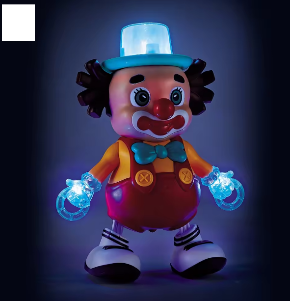 Cute Dancing Clown With Light & Sound