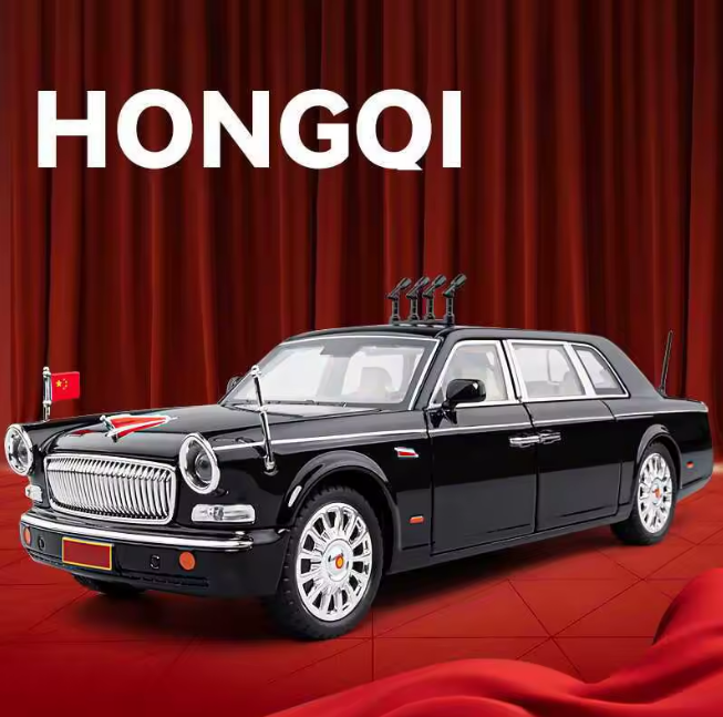 1:24 Diecast HongQi L9 Luxury Limousine Model