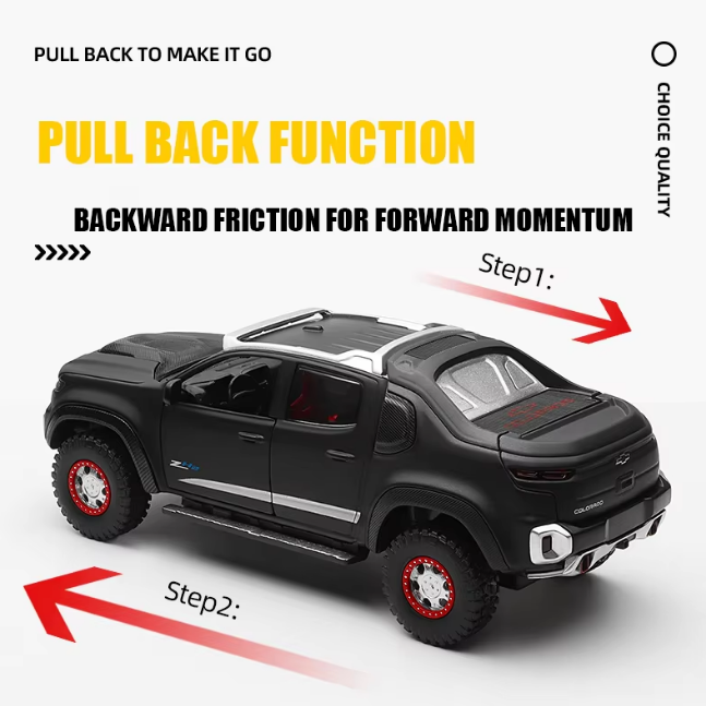 1:32 Diecast Chevy Colorado ZH2 Official Licensed Model