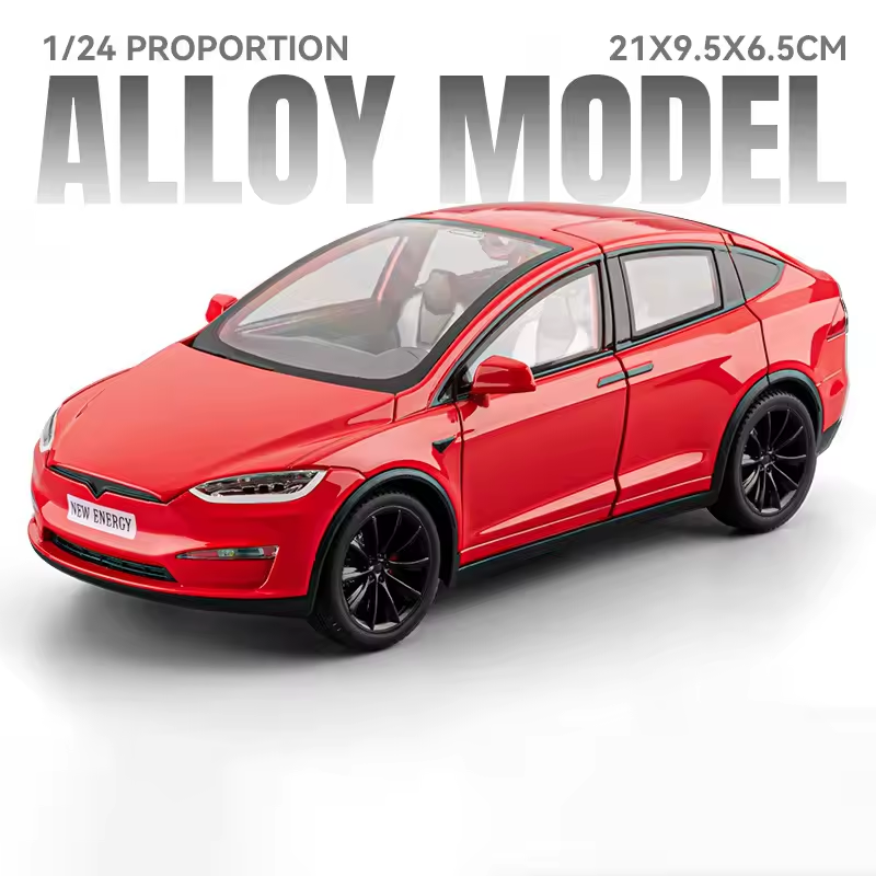 1:24 Diecast Tesla Model X Car