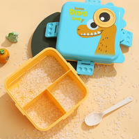 Premium Plastic Dino Eye Lunch Box