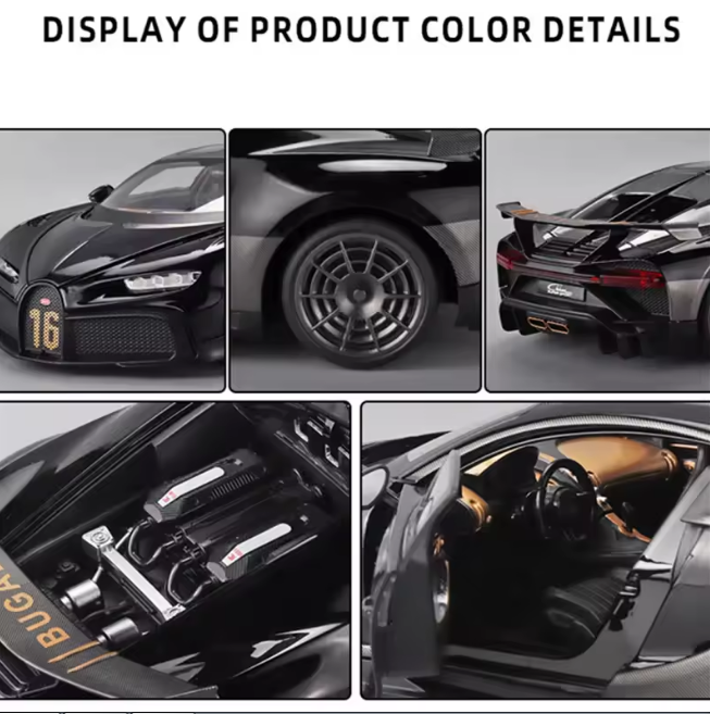1:18 Diecast Bugatti Chiron Model Car