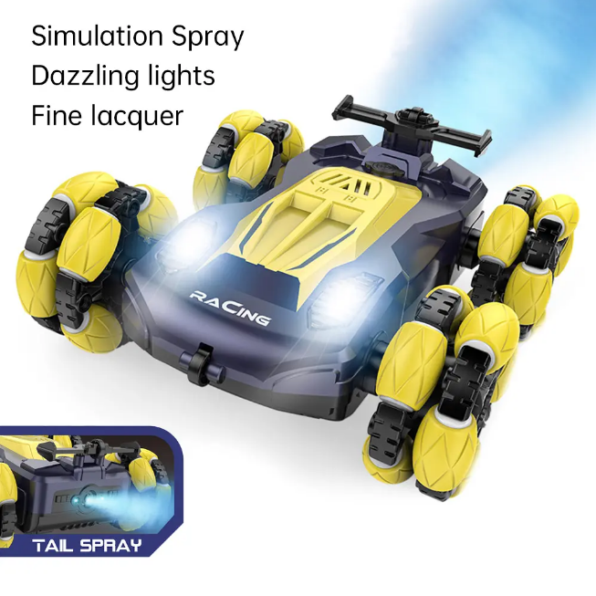 Remote & Gesture Control Spray Stunt Car