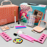 Girls Realistic Mermaid Make-up Set-19Pcs