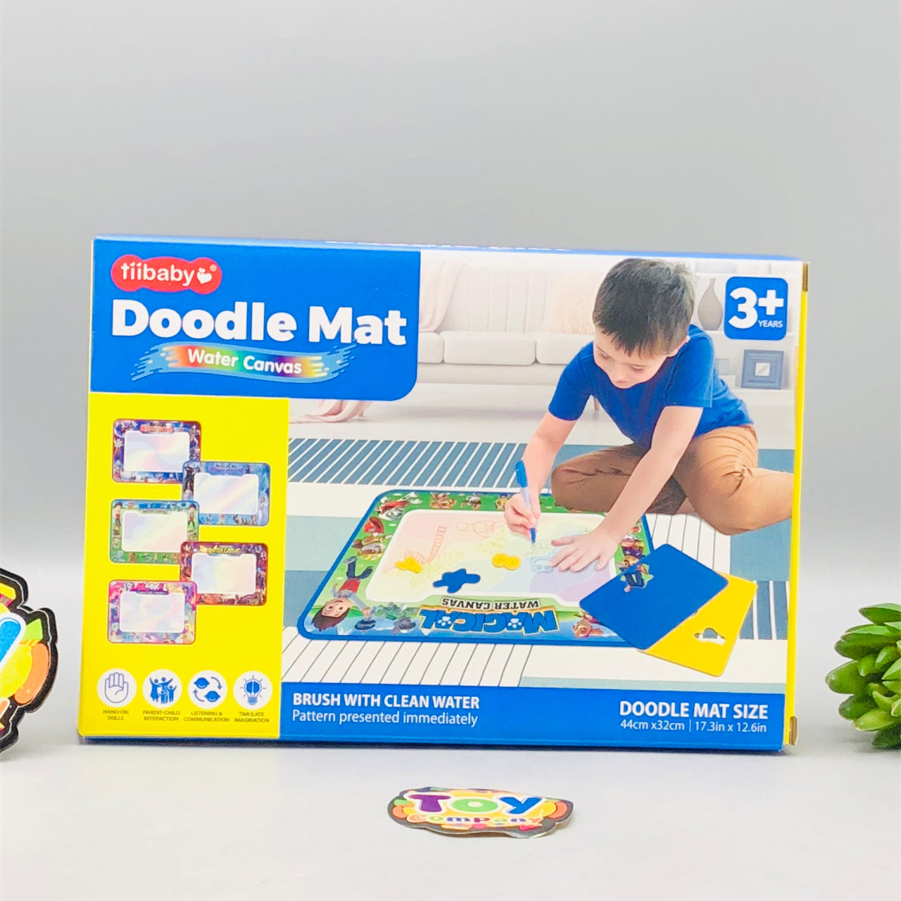 44cmx32cm Unicorn Doodle Water Magical Painting Play Mat