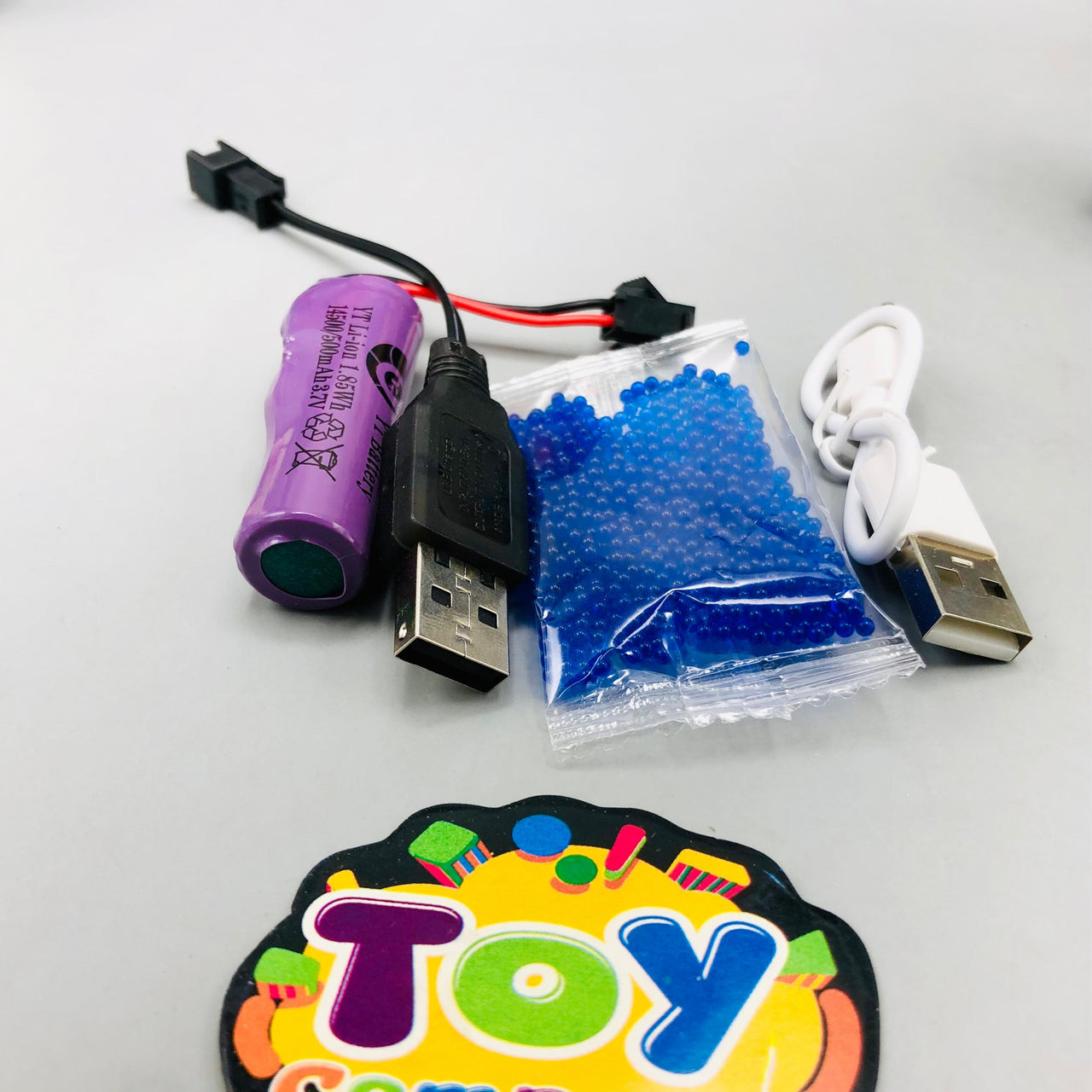 MP5 Rechargeable Gel Blaster Shooting Gun With Colorful Light