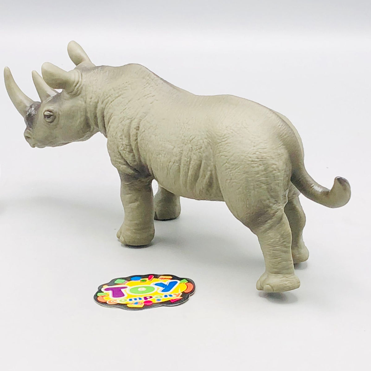 1Pc Premium Rhino Animal Figure Toy