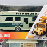 Large Detachable Kids School Bus With Light & Sound