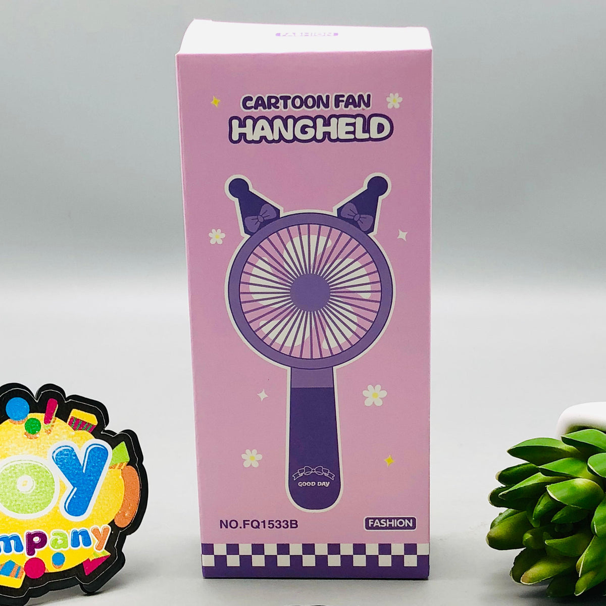 Kuromi Rechargeable Mini Handheld Fan With Strap