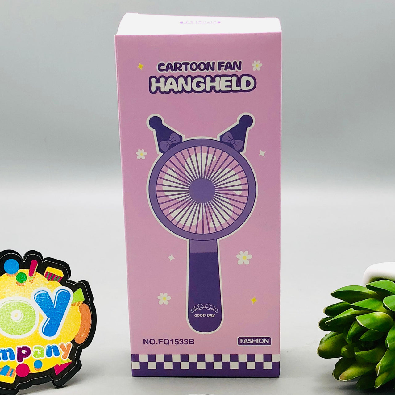 Kuromi Rechargeable Mini Handheld Fan With Strap