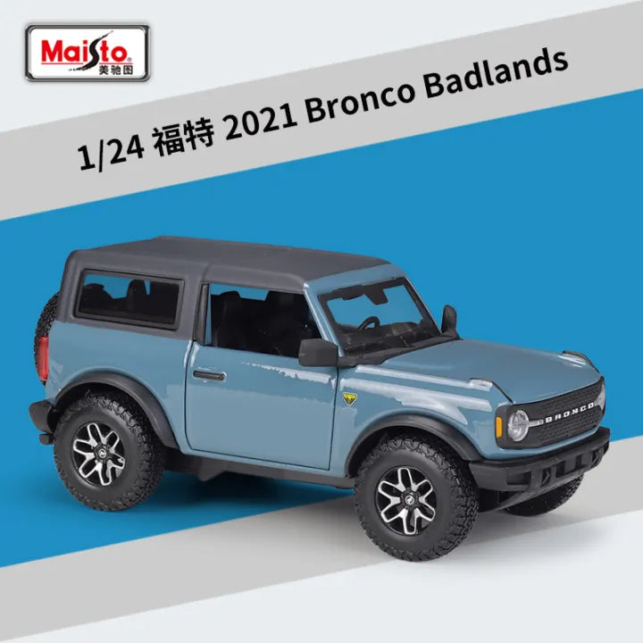 1:24 Maisto 2021 Ford Bronco Badlands