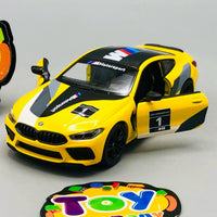 1:38 Kinsmart BMW M8 Competition Coupe Livery Edition