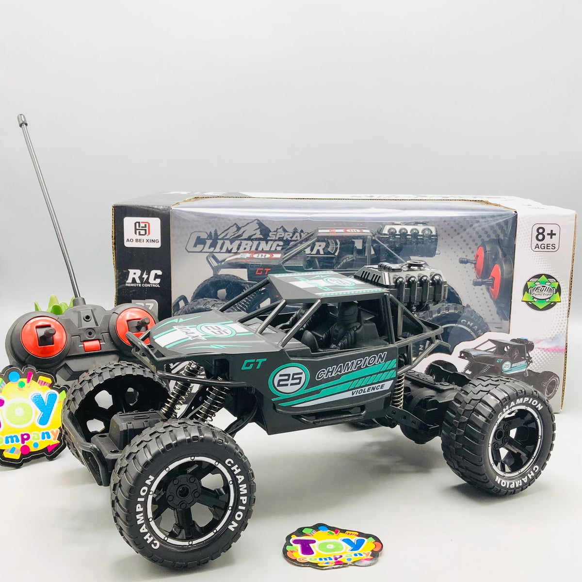 27MHz RC Climbing Off-Road Spray Truck