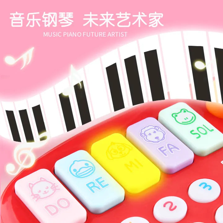 Kids Multi-functional Pull Along Musical Telephone