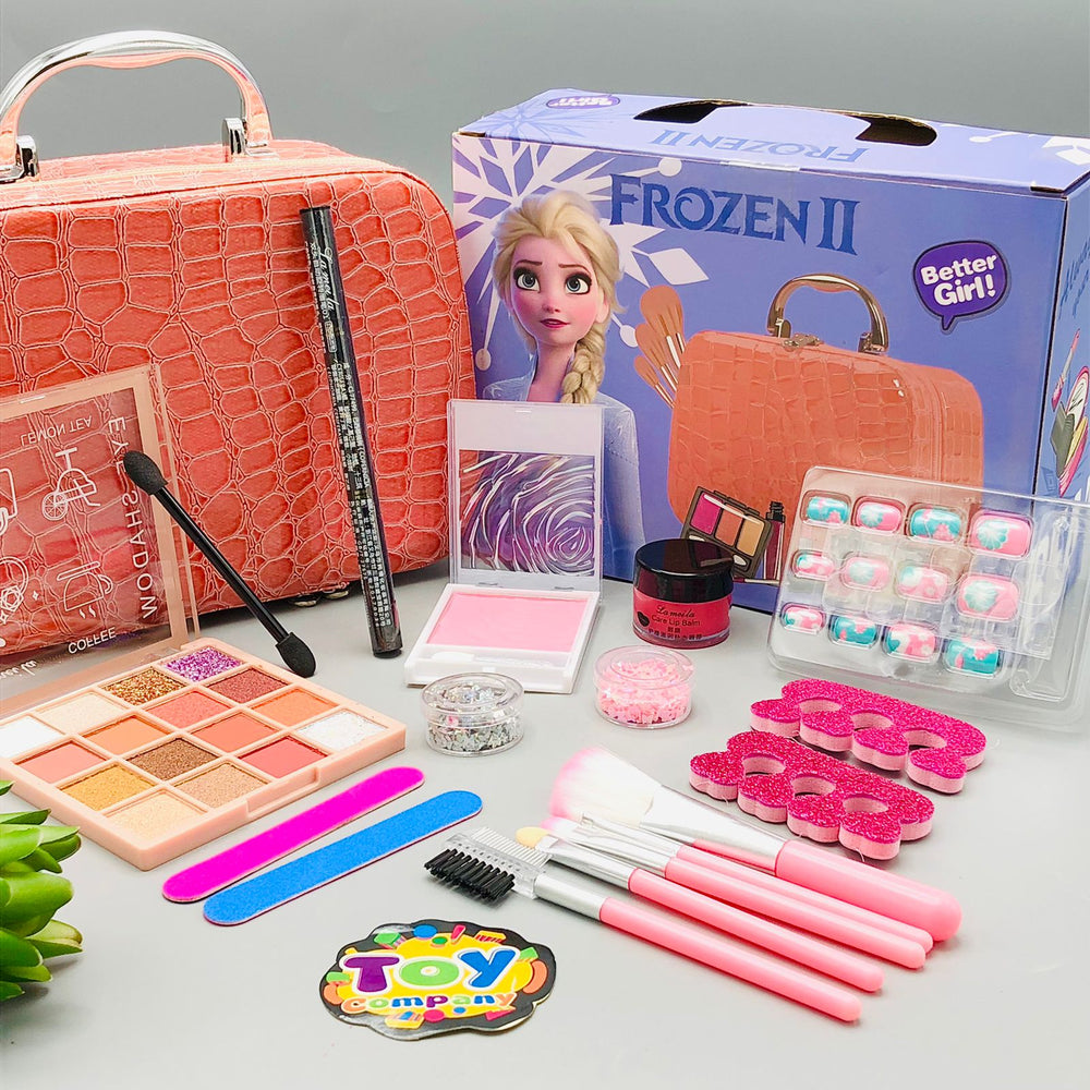 19Pcs Realistic Frozen-II Makeup Bag
