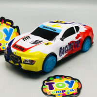 Diecast Electric Racing Car With Light & Music - 1Pc