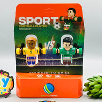 Football Squeeze To Spin Tabletop Game