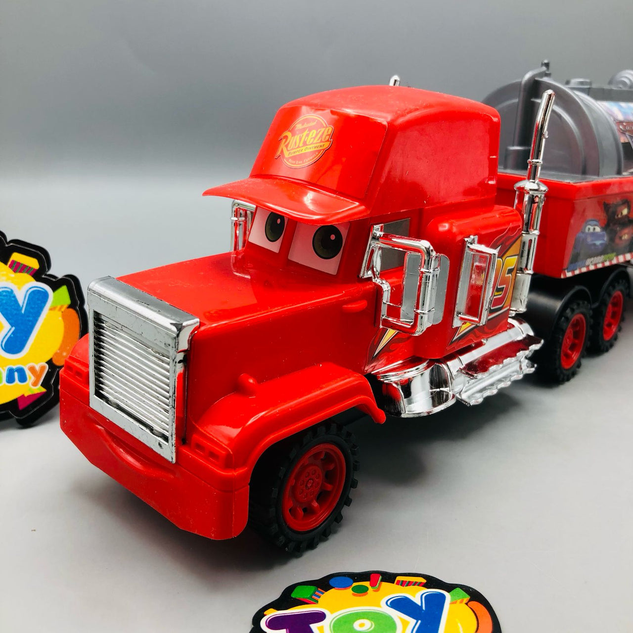 ABS McQueen Luxury Funky Racing Truck & Cars Set