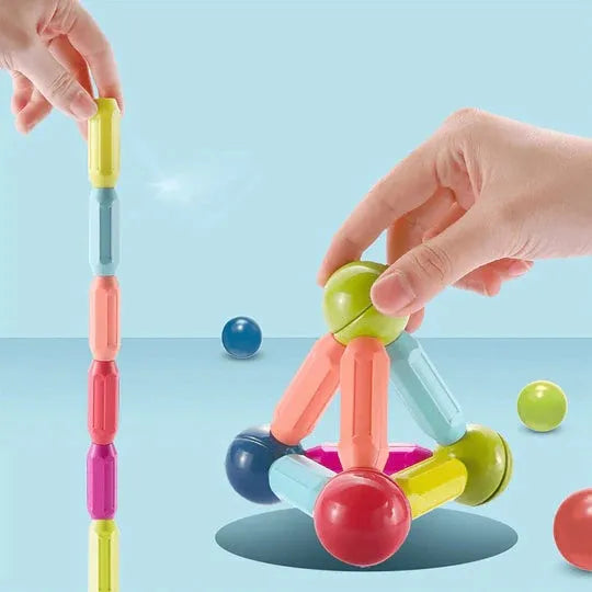 96Pcs Magnetic Building Blocks