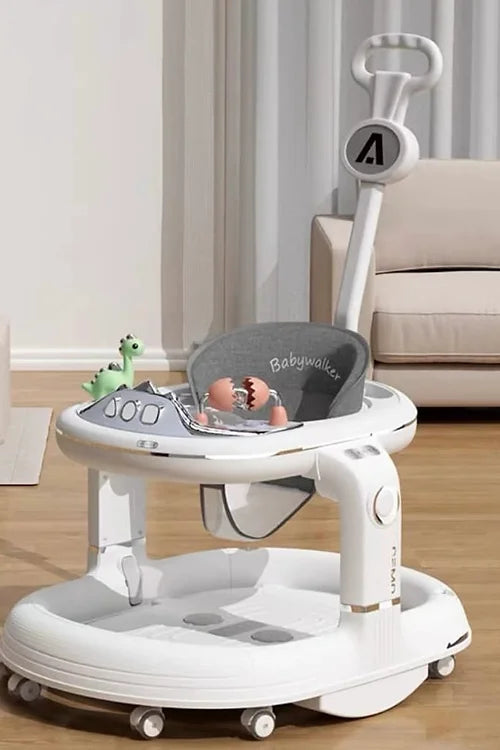 4in1 Multi-functional Baby Musical Walker - White