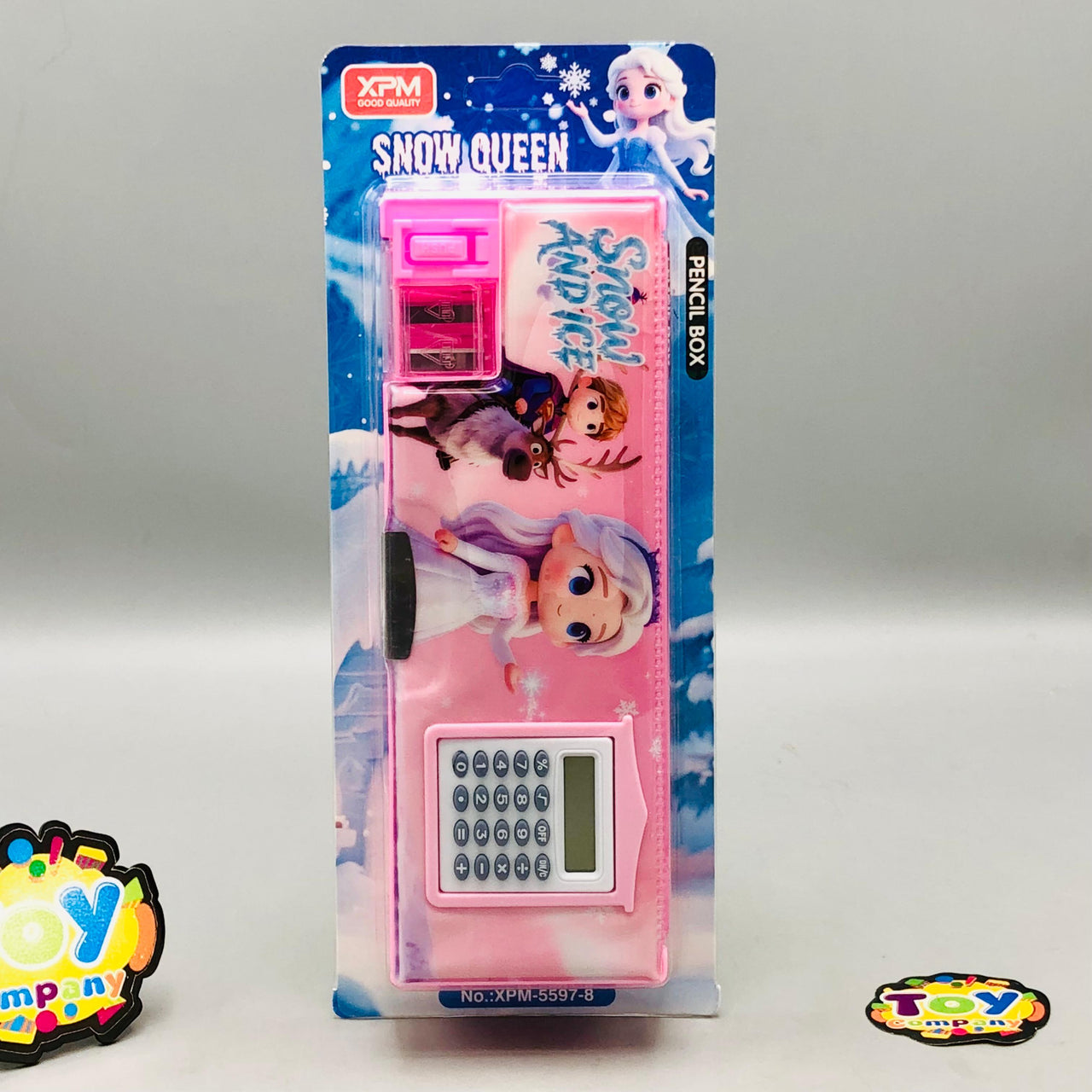 Snow & Ice Double-Sided Geometry Box With Calculator