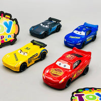 4Pcs Diecast Mini McQueen Cars Set