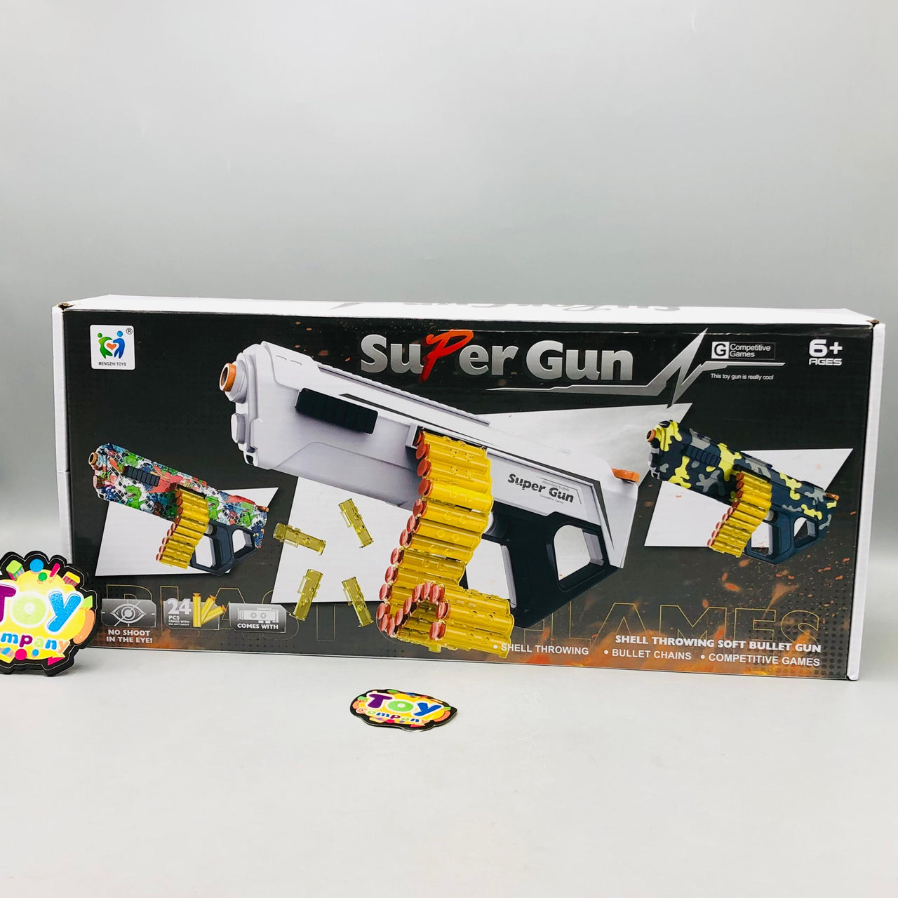 Manual Shell Throwing Soft Bullet Shooting Gun