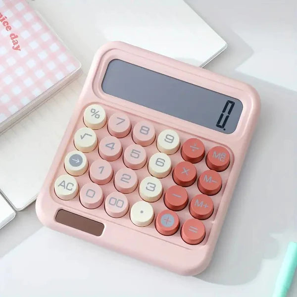 Electronic Multi-Color Dual Power Calculator