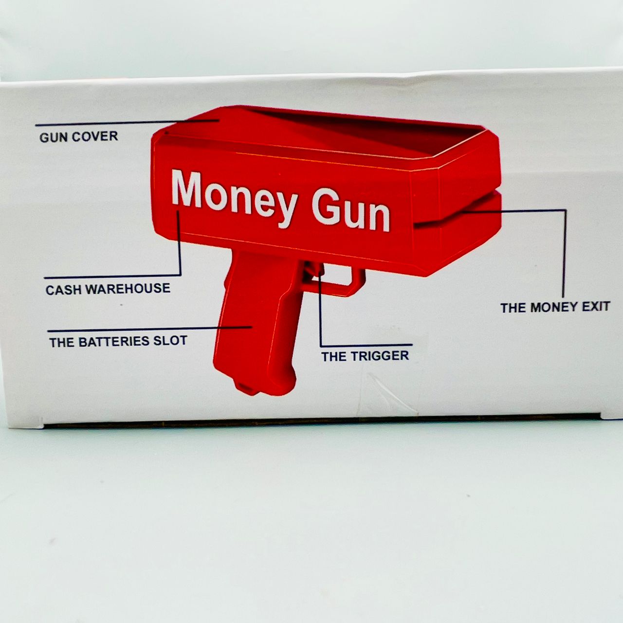 Electric Super Money Rain Gun Toy