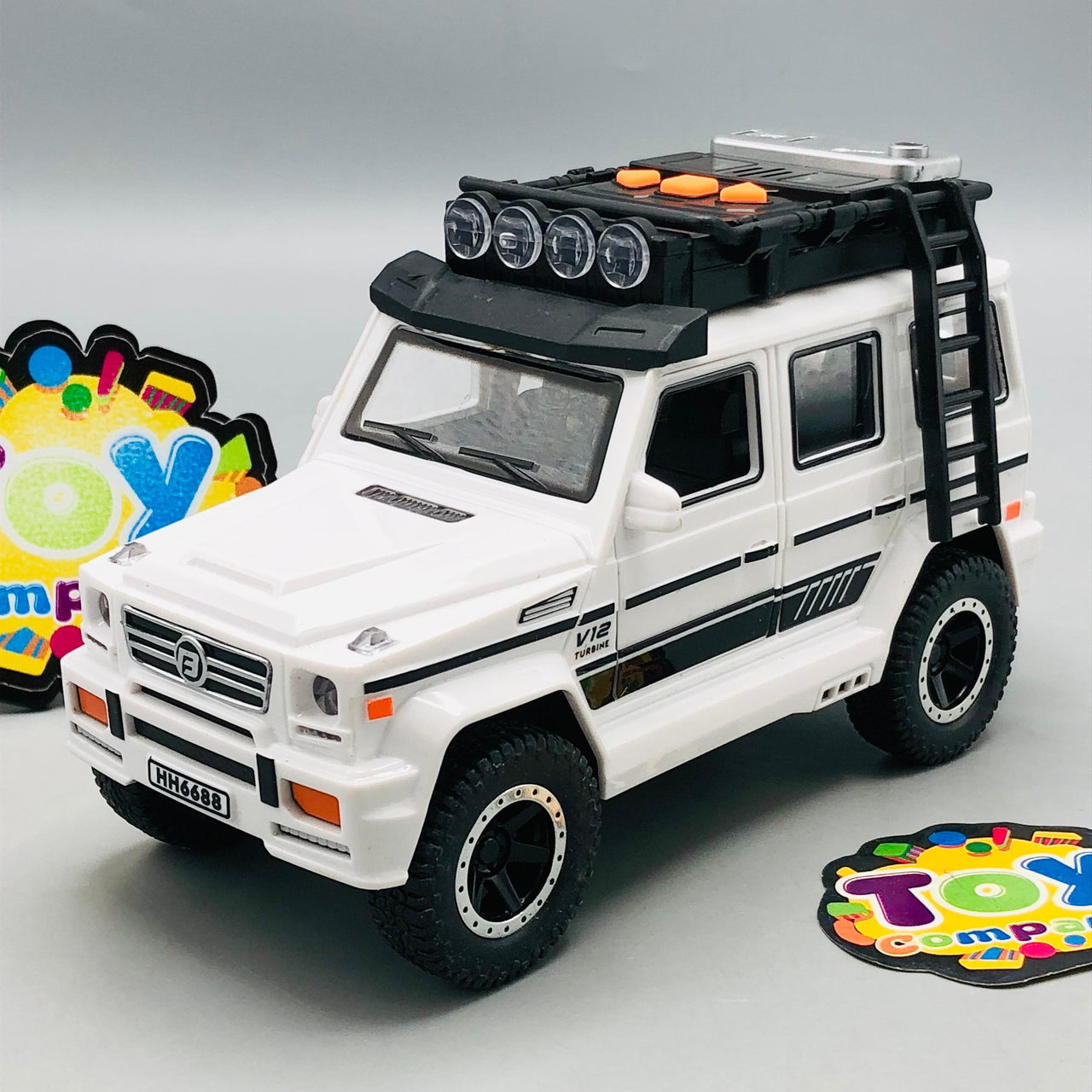 ABS Inertial Brabus Model Car - 1Pc