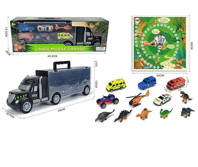 ABS Dinosaur World Car Carrying Truck